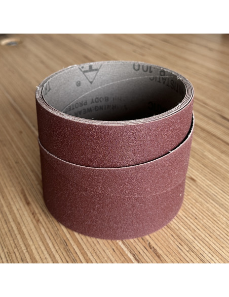 Bande abrasive pour ponceuse large bande SPB25 grain 80