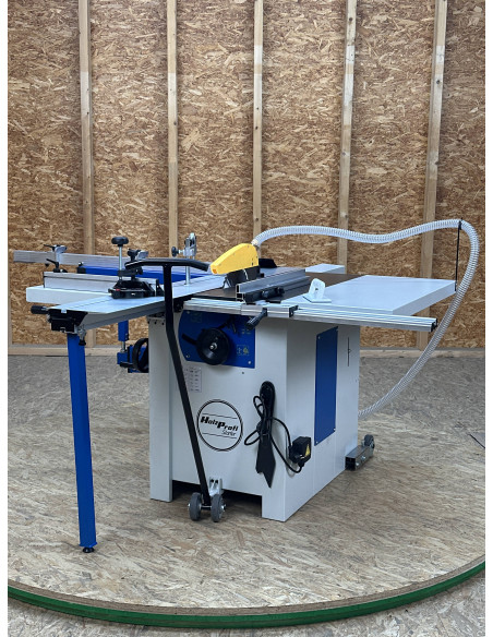 Combiné 2 opérations toupie-scie chariot alu ras de lame monophasé Holzprofi Starter TS1600