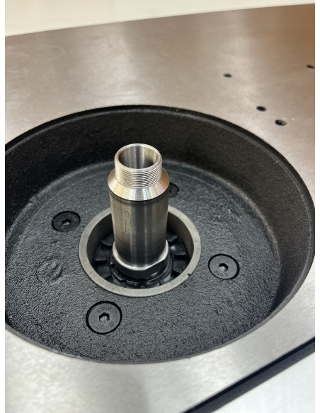 Combiné 2 opérations toupie-scie chariot alu ras de lame monophasé Holzprofi Starter TS1600