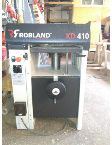 Combinée bois SICAR d’occasion 380V/220V avec chariot à format, aspirateur et entraîneur – Excellent état