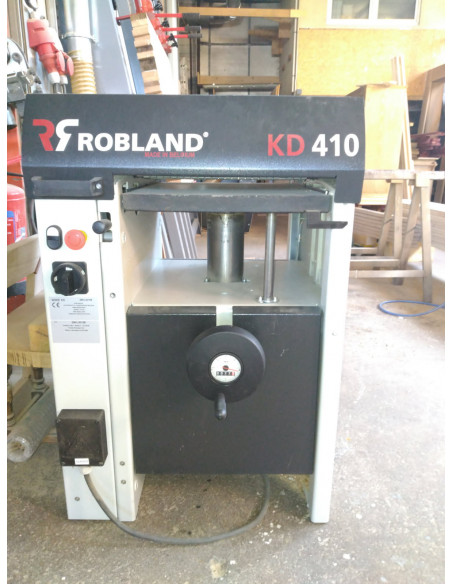 Combinée bois SICAR d’occasion 380V/220V avec chariot à format, aspirateur et entraîneur – Excellent état