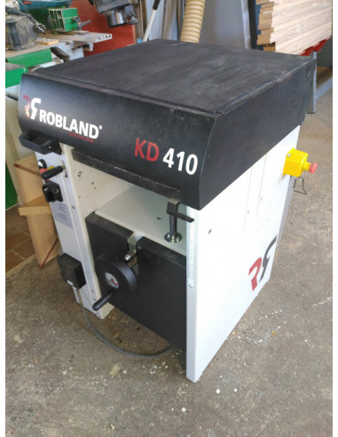 Combinée bois SICAR d’occasion 380V/220V avec chariot à format, aspirateur et entraîneur – Excellent état