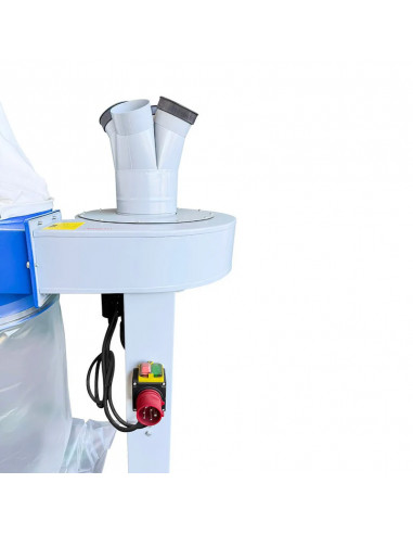 Groupe d'aspiration 570 litres /3 sacs triphasé Jean l'ébéniste FM350