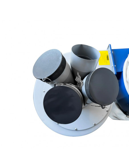 Groupe d'aspiration 570 litres /3 sacs triphasé Jean l'ébéniste FM350