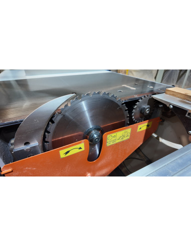 Scie format Holzprofi - Chariot longueur 3000 triphasée d'occasion à vendre