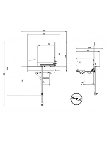 Scie à format 1600mm monophasée Holzprofi maker SAF1600M-MONO