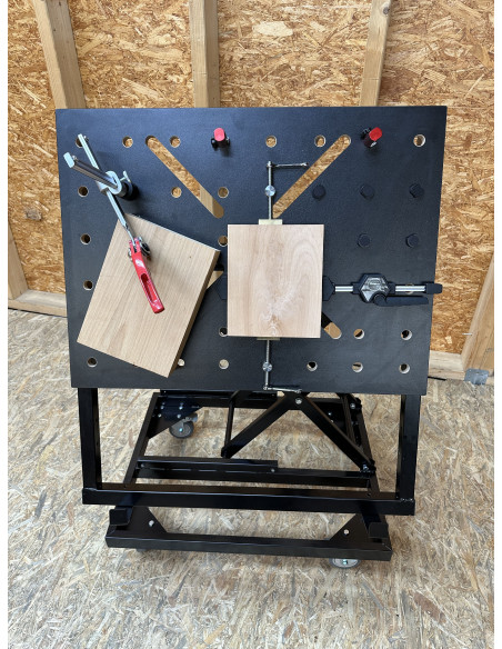 Presseurs horizontaux à vis pour table MFT – Maintien puissant, précis et sécurisé de vos pièces