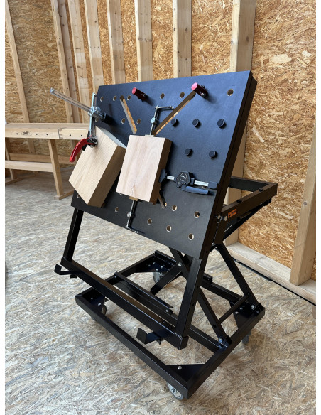 Presseurs horizontaux à vis pour table MFT – Maintien puissant, précis et sécurisé de vos pièces