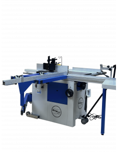 Combiné 2 opérations toupie-scie chariot alu ras de lame monophasé Holzprofi Starter TS1600