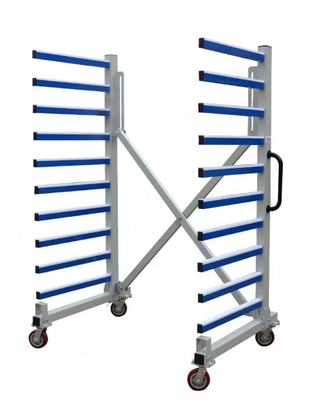 Chariot de séchage modulable CHS-760 | Profondeur 760 mm