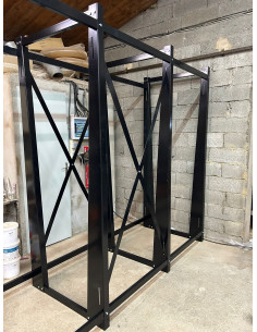 Rack à panneau vertical 3000 mm | Stockage panneaux bois 2