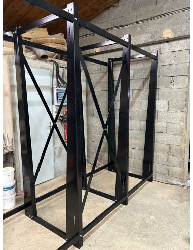 Rack à panneau vertical 3000 mm | Stockage panneaux bois