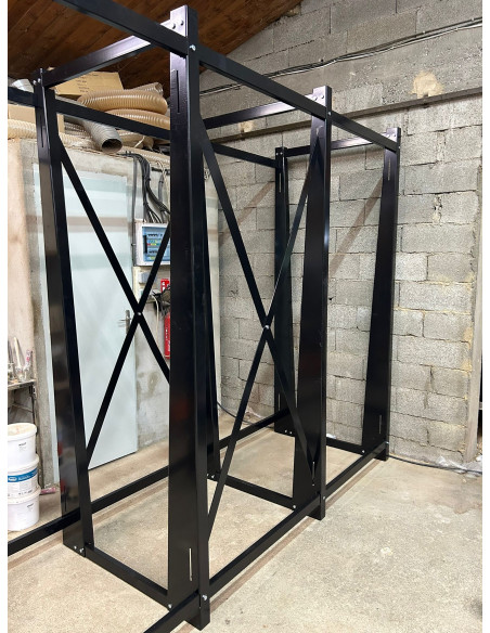 Rack à panneau vertical 3000 mm | Stockage panneaux bois