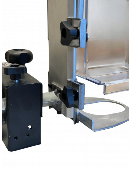 Protecteur de toupie professionnel Ø50 mm | Aspiration 120 mm