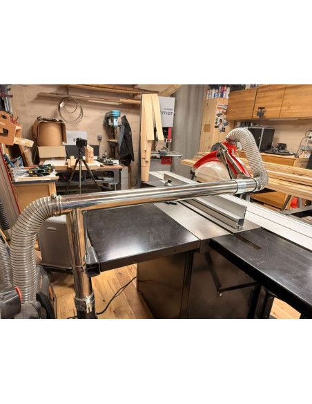 SAF-POTENCE – Potence universelle d’aspiration Ø80 mm