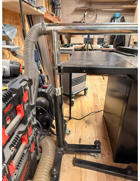 SAF-POTENCE – Potence universelle d’aspiration Ø80 mm