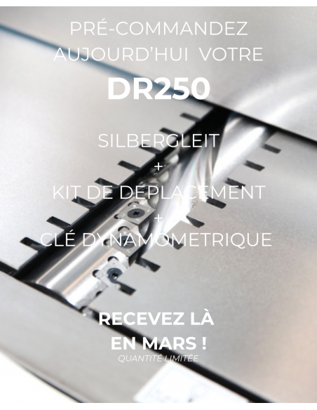 Pack Précommande Dégau-rabot DR250 250 mm | Holzprofi