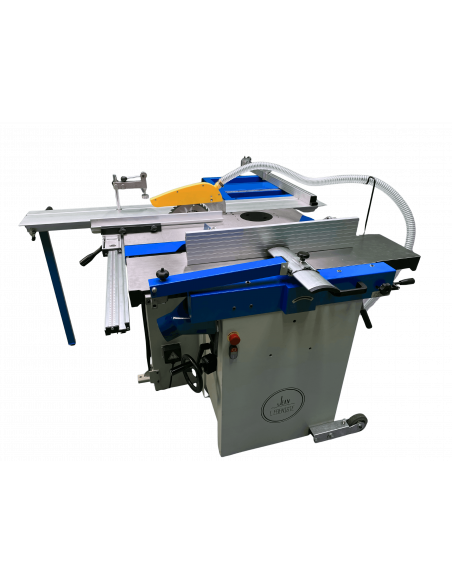 Combinée bois COMB250-SPIRAL-MONO | 5 opérations monophasée