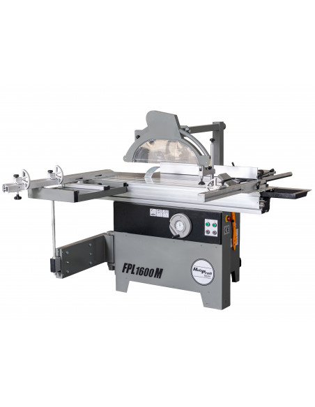 Scie à format FPL1600M-TRI | Chariot 1600 mm triphasé