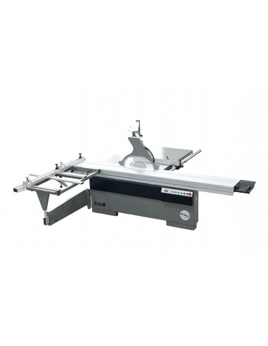 Scie à format S315M-3200-MONO – Chariot 3200 mm, inciseur et réglages électriques