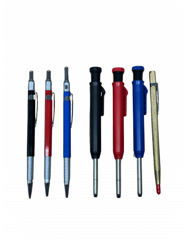 Ensemble de 6 crayons et pointes à tracer – Précision, durabilité et confort pour tous vos traçages