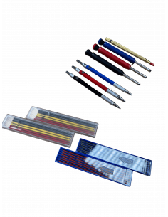 Ensemble de 6 crayons et pointes à tracer – Précision, durabilité et confort pour tous vos traçages 2