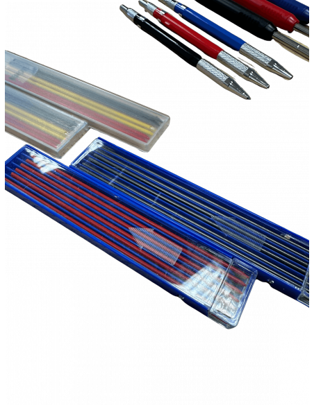 Ensemble de 6 crayons et pointes à tracer – Précision, durabilité et confort pour tous vos traçages