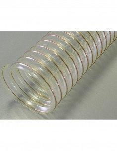 Flexible industriel PU Ø150 mm 5 m – Aspiration copeaux bois ATEX