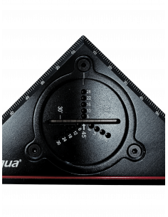 Équerre multifonction à centre rotatif – Traçage cercles et angles précis 2