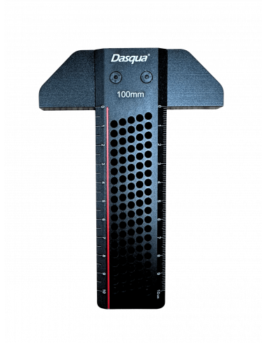 Règle à tracer à butée 100 mm – Traçage parallèle précis