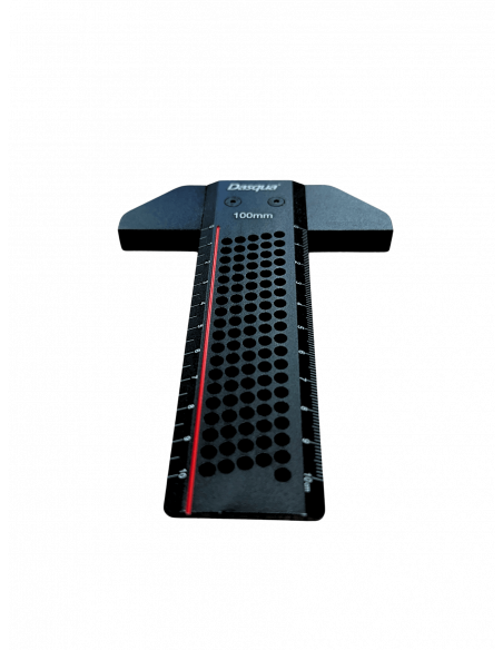 Règle à tracer à butée 100 mm – Traçage parallèle précis