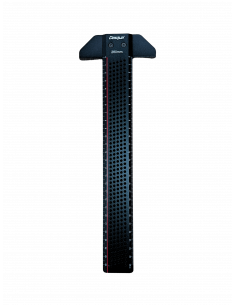 Règle à tracer à butée 260 mm | Traçage parallèle longue portée