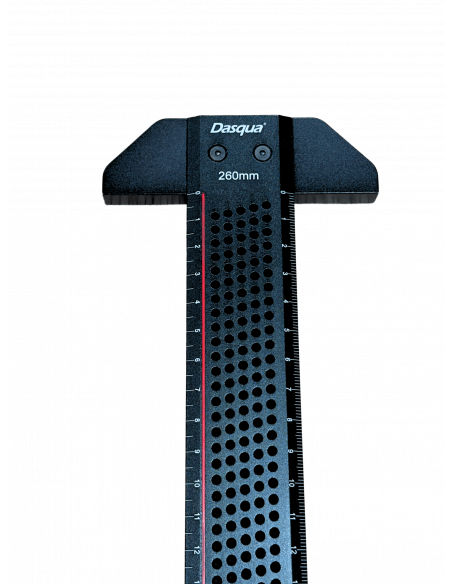 Règle à tracer à butée 260 mm - Traçage précis