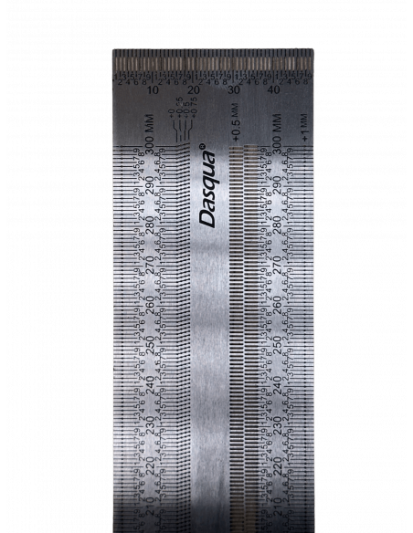 Règle à tracer de précision 300 mm – Traçage ultra précis 0,25 mm inox