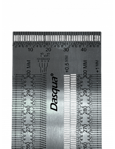 Règle à tracer de précision 300 mm – Traçage ultra précis 0,25 mm inox