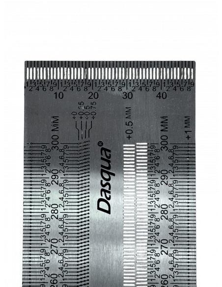 Règle à tracer de précision 300 mm – Traçage ultra précis 0,25 mm inox