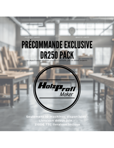 Pack Précommande Dégau-rabot DR250 250 mm | Holzprofi