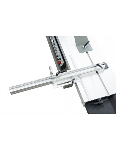 Scie à format S315M-3200-TRI – Chariot 3200 mm, inciseur et réglages électriques