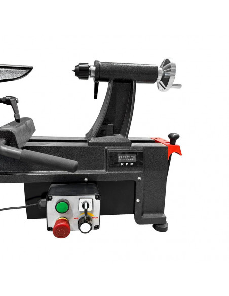 Tour à bois monophasé à variateur de fréquence Holzprofi maker MC1420VF