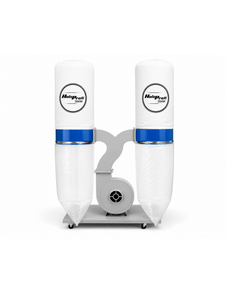 Aspirateur mobile monophasé 320 litres / 2 sacs Jean l'ébéniste FM300S-MONO