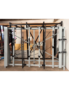 Cadreuse à serrage hydraulique avec presse à cadre – Capacité 2500 x 1500 mm