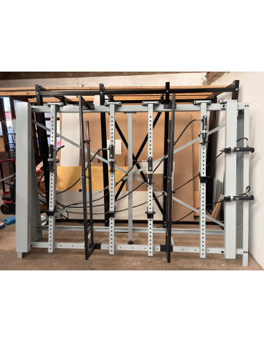 Cadreuse à serrage hydraulique avec presse à cadre – Capacité 2500 x 1500 mm
