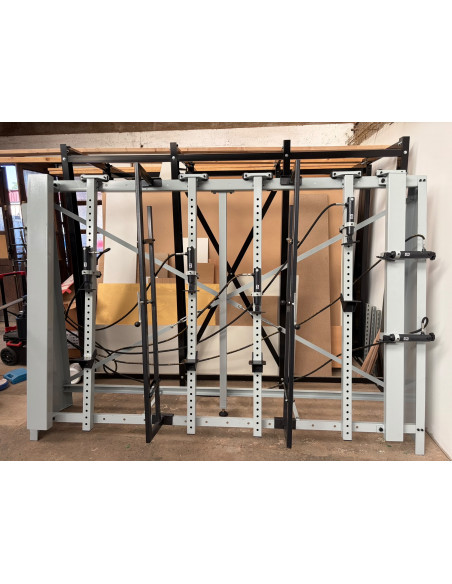 Cadreuse à serrage hydraulique avec presse à cadre – Capacité 2500 x 1500 mm