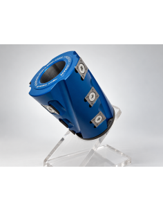 Porte-outils calibreur hélicoïdal Ø62 × 80 mm – Z12 avec roulement