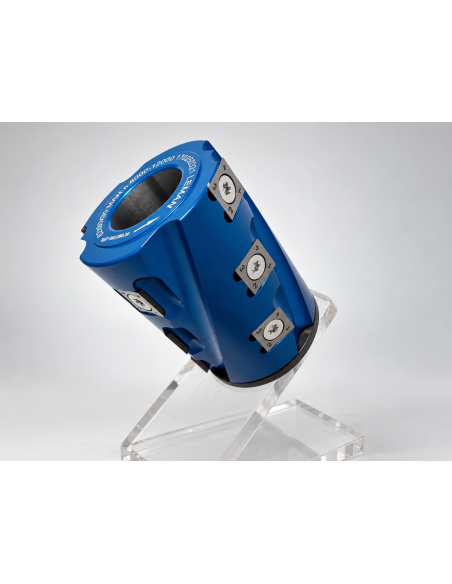 Porte-outils calibreur hélicoïdal Ø62 × 80 mm – Z12 avec roulement