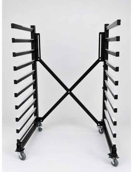 PROMO - Chariot de séchage extensible 1395 mm – 10 étagères – CHS-1395