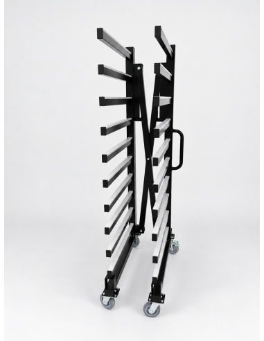 PROMO - Chariot de séchage extensible 760 mm – 10 étagères – CHS-760