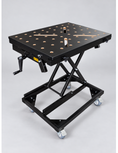 Table élévatrice capacité de 70kg Holzprofi accessoires TE070