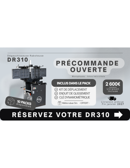 Pack Précommande Dégau-rabot DR310 310 mm | Holzprofi