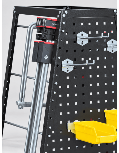 Rack à serre-joints mobile | Rangement atelier – 100 kg